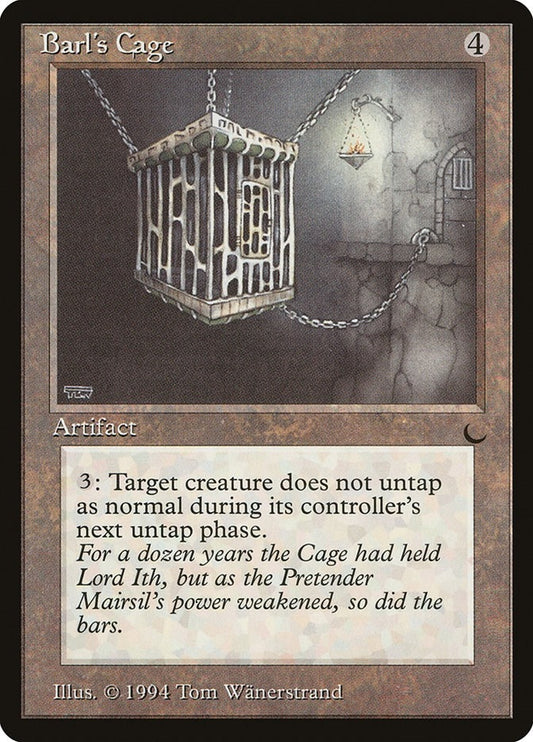 Image for Barl's Cage (DRK) - Magic: The Gathering