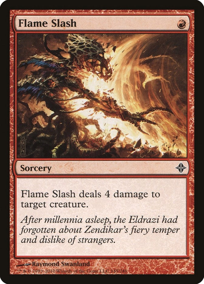 Image for Flame Slash (145) (ROE) - Magic: The Gathering