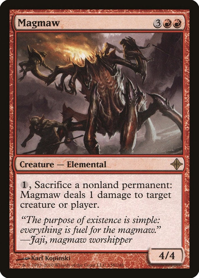 Image for Magmaw (158) (ROE) - Magic: The Gathering