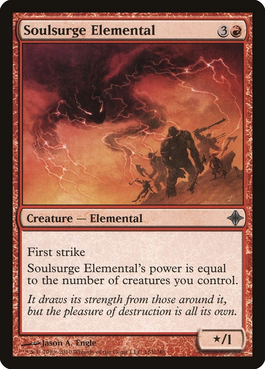 Image for Soulsurge Elemental (163) (ROE) - Magic: The Gathering