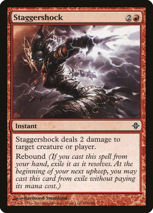 Image for Staggershock (166) (ROE) - Magic: The Gathering