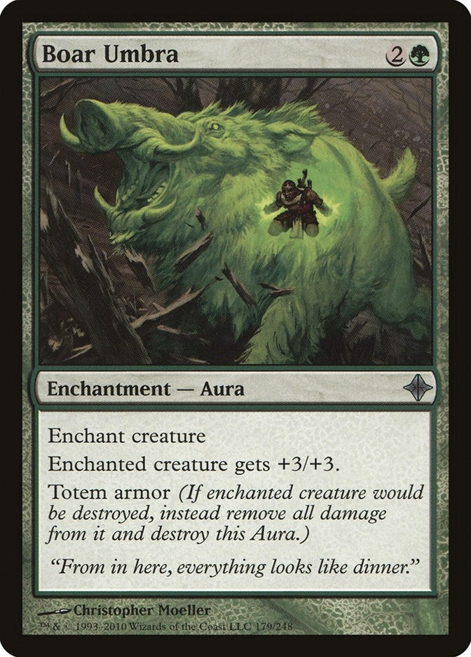 Image for Boar Umbra (179) (ROE) - Magic: The Gathering