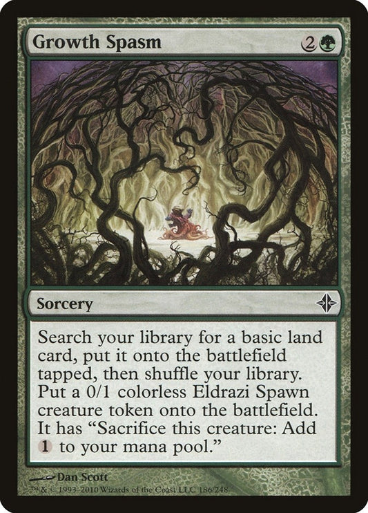 Image for Growth Spasm (186) (ROE) - Magic: The Gathering