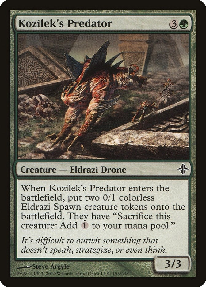 Image for Kozilek's Predator (193) (ROE) - Magic: The Gathering