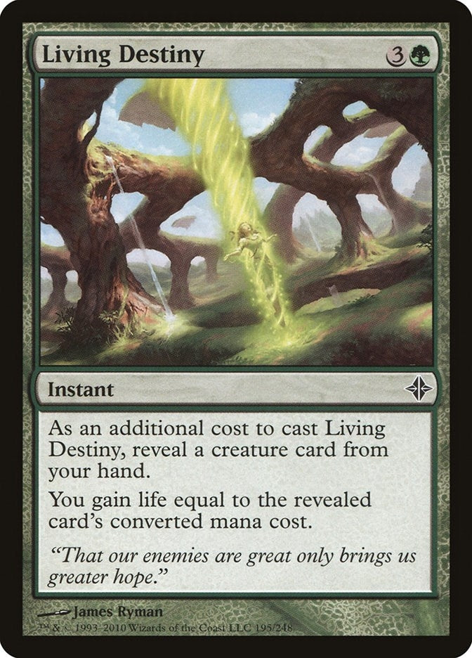 Image for Living Destiny (195) (ROE) - Magic: The Gathering