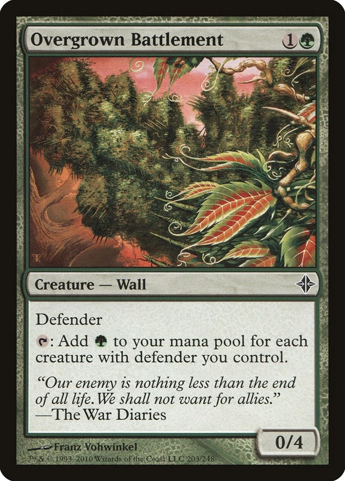 Image for Overgrown Battlement (203) (ROE) - Magic: The Gathering