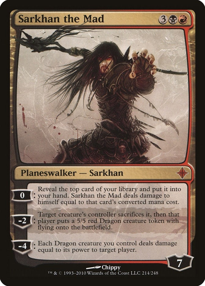 Image for Sarkhan the Mad (214) (ROE) - Magic: The Gathering