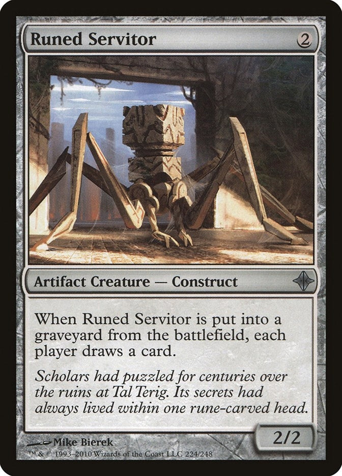 Image for Runed Servitor (224) (ROE) - Magic: The Gathering