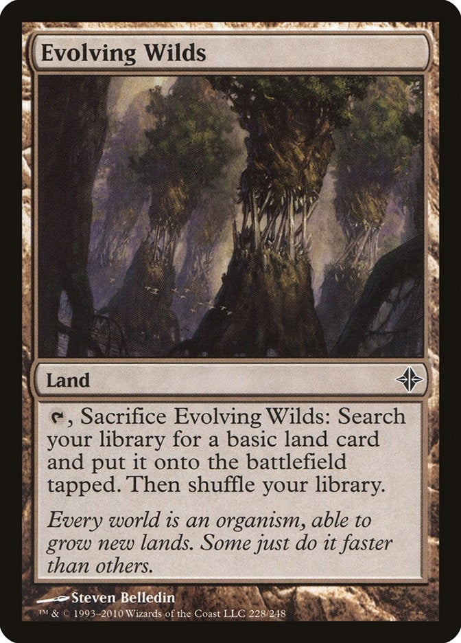 Image for Evolving Wilds (228) (ROE) - Magic: The Gathering