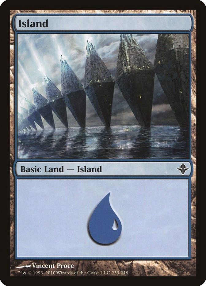 Image for Island (233) (233) (ROE) - Magic: The Gathering