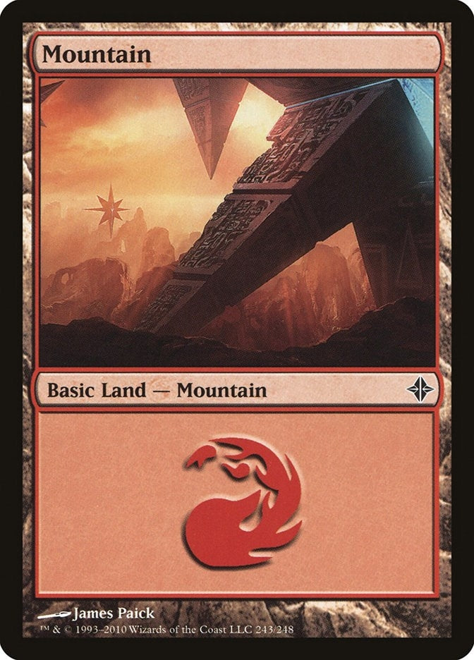 Image for Mountain (243) (243) (ROE) - Magic: The Gathering