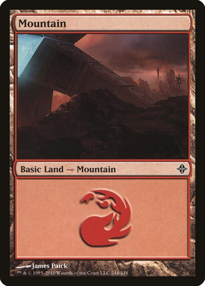 Image for Mountain (244) (244) (ROE) - Magic: The Gathering