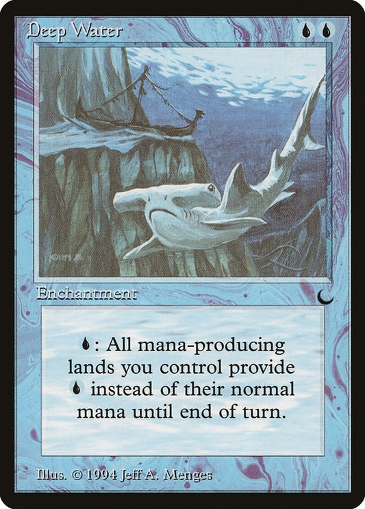 Image for Deep Water (DRK) - Magic: The Gathering