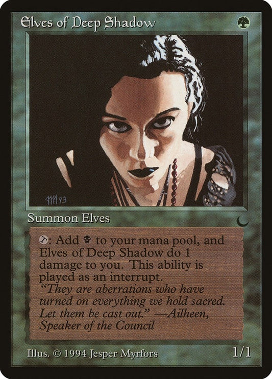 Image for Elves of Deep Shadow (DRK) - Magic: The Gathering