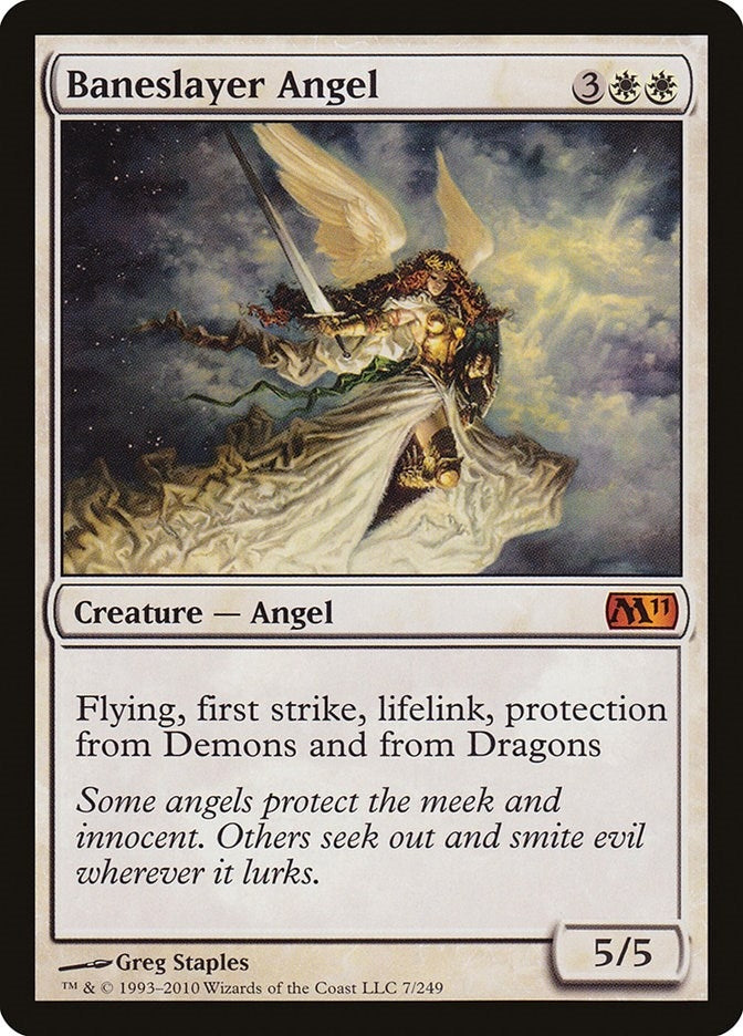 Image for Baneslayer Angel (7) (M11) - Magic: The Gathering