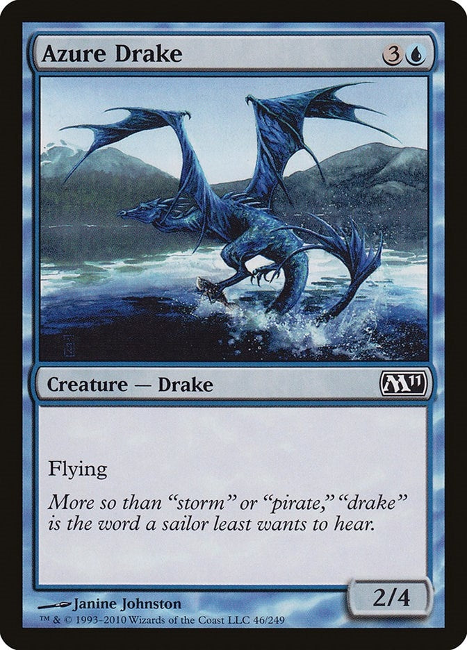 Image for Azure Drake (46) (M11) - Magic: The Gathering