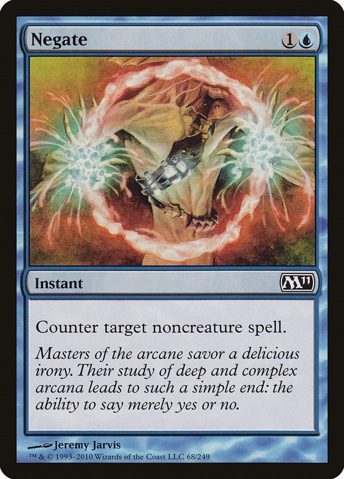 Image for Negate (68) (M11) - Magic: The Gathering