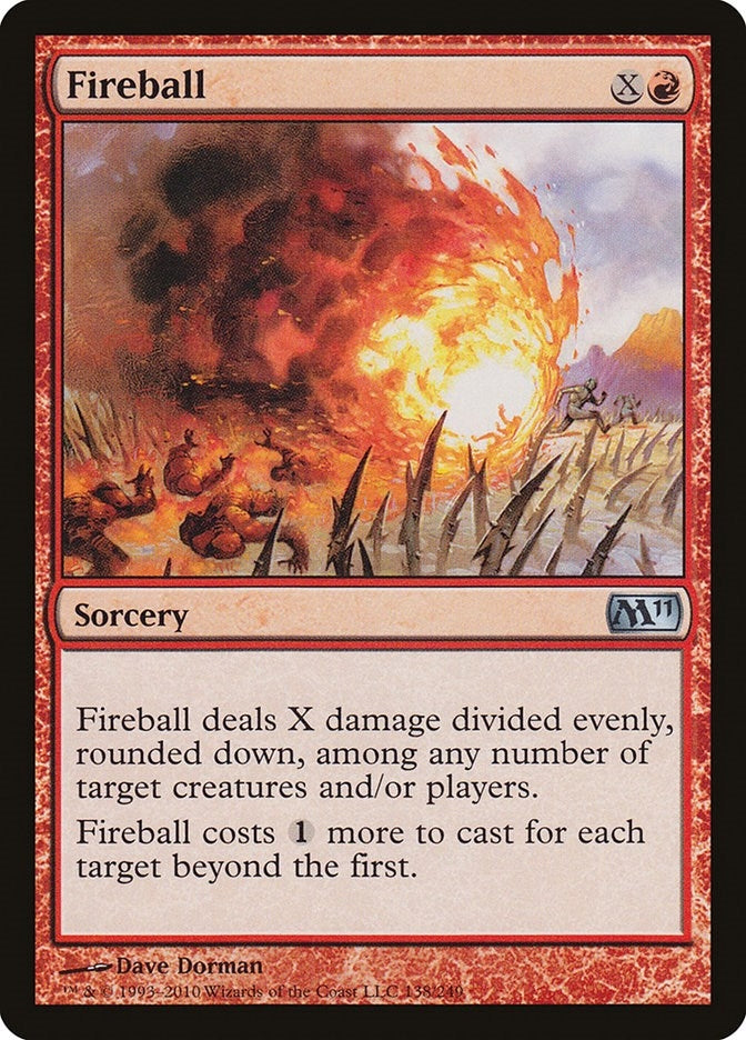 Image for Fireball (138) (M11) - Magic: The Gathering