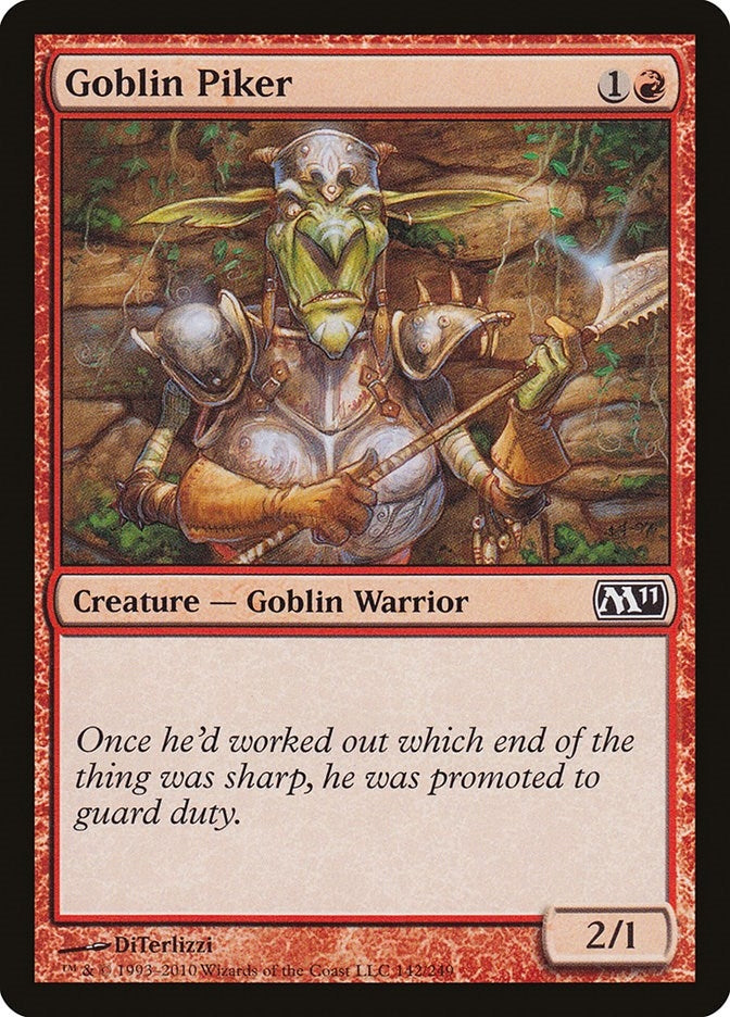 Image for Goblin Piker (142) (M11) - Magic: The Gathering