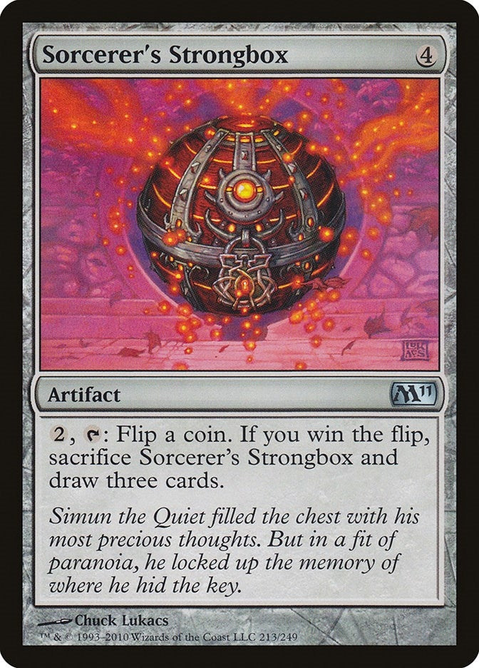 Image for Sorcerer's Strongbox (213) (M11) - Magic: The Gathering