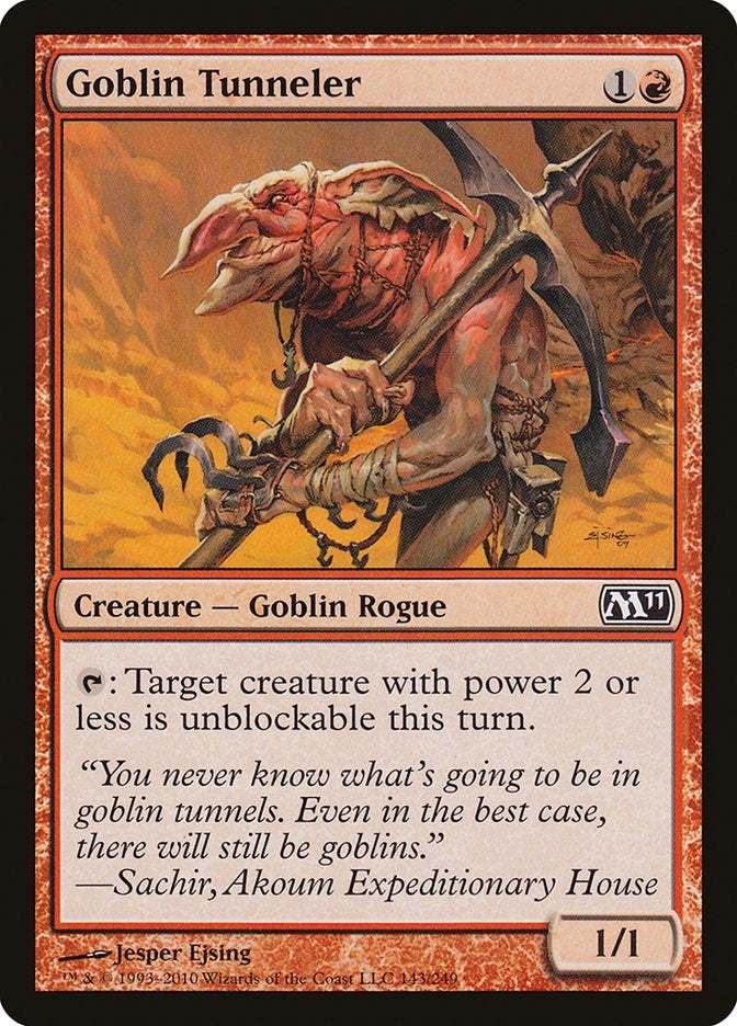 Image for Goblin Tunneler (143) (M11) - Magic: The Gathering