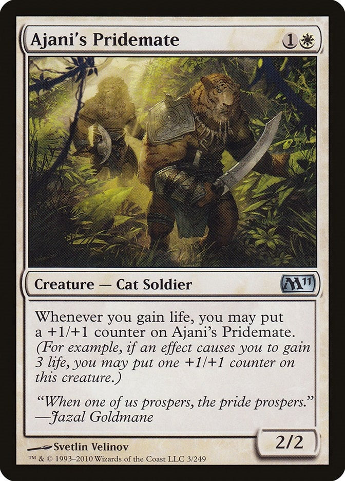 Image for Ajani's Pridemate (3) (M11) - Magic: The Gathering