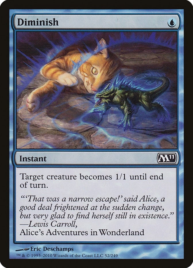 Image for Diminish (52) (M11) - Magic: The Gathering