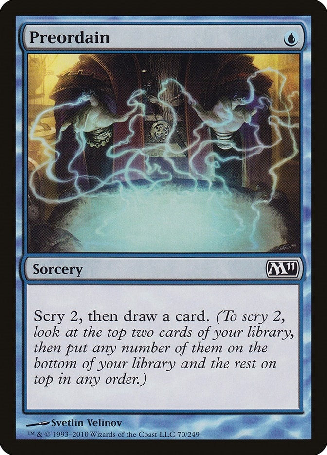 Image for Preordain (70) (M11) - Magic: The Gathering