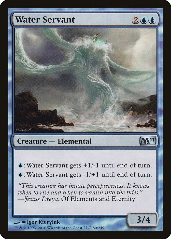 Image for Water Servant (80) (M11) - Magic: The Gathering