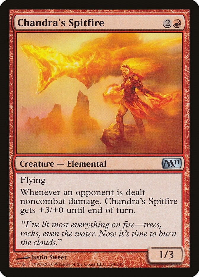 Image for Chandra's Spitfire (129) (M11) - Magic: The Gathering