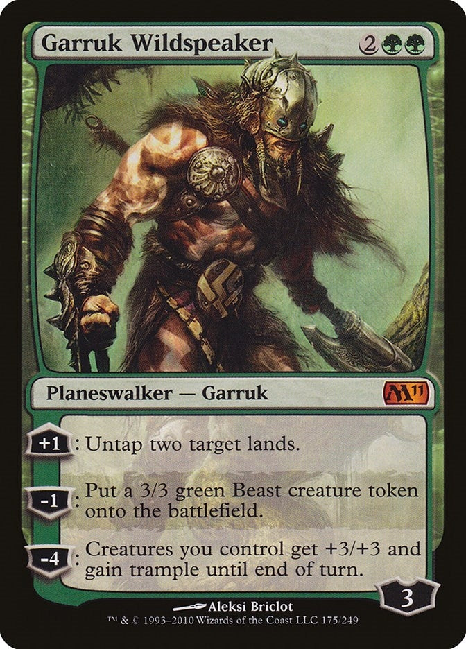 Image for Garruk Wildspeaker (175) (M11) - Magic: The Gathering