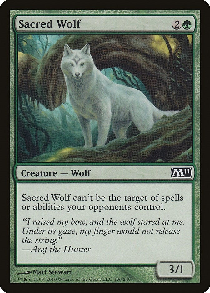 Image for Sacred Wolf (196) (M11) - Magic: The Gathering