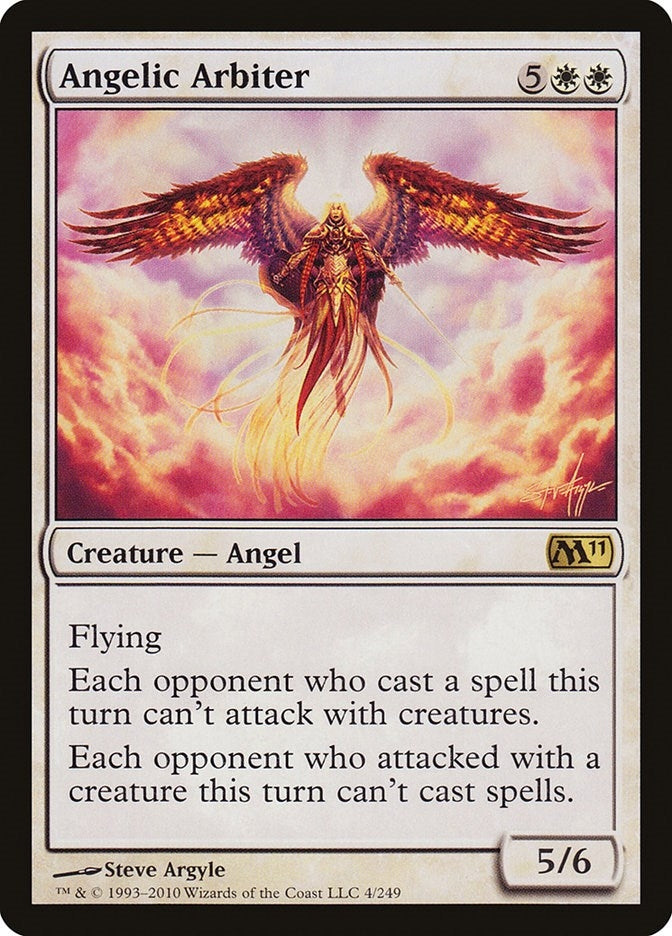 Image for Angelic Arbiter (4) (M11) - Magic: The Gathering