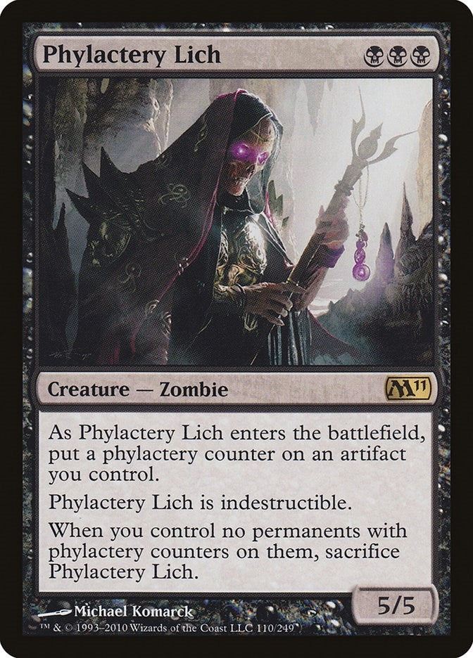 Image for Phylactery Lich (110) (M11) - Magic: The Gathering