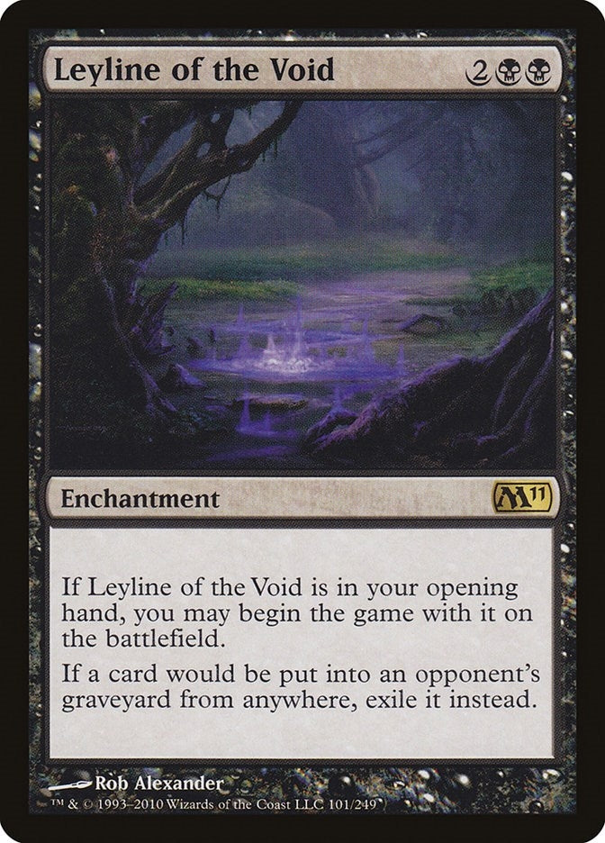 Image for Leyline of the Void (101) (M11) - Magic: The Gathering