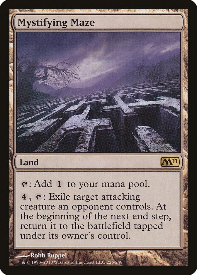Image for Mystifying Maze (226) (M11) - Magic: The Gathering