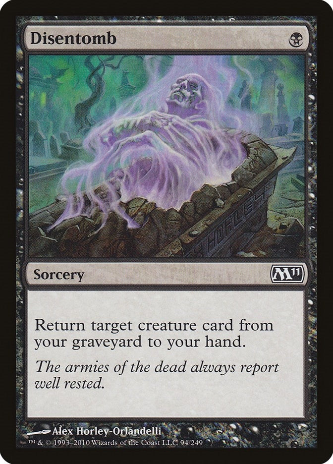Image for Disentomb (94) (M11) - Magic: The Gathering