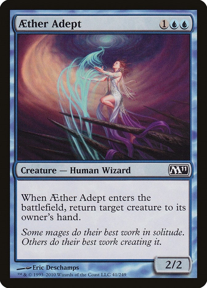 Image for Aether Adept (41) (M11) - Magic: The Gathering