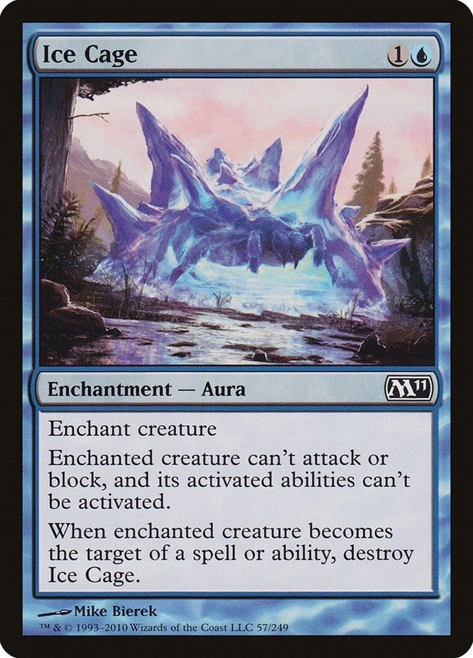 Image for Ice Cage (57) (M11) - Magic: The Gathering