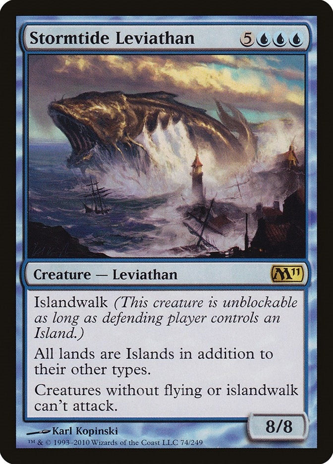 Image for Stormtide Leviathan (74) (M11) - Magic: The Gathering