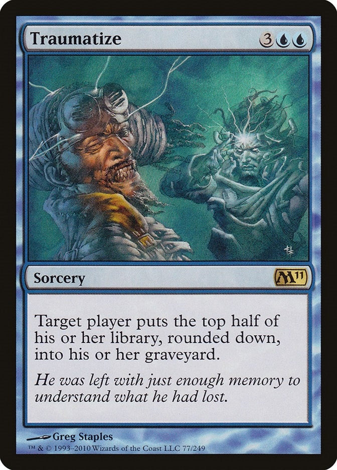 Image for Traumatize (77) (M11) - Magic: The Gathering