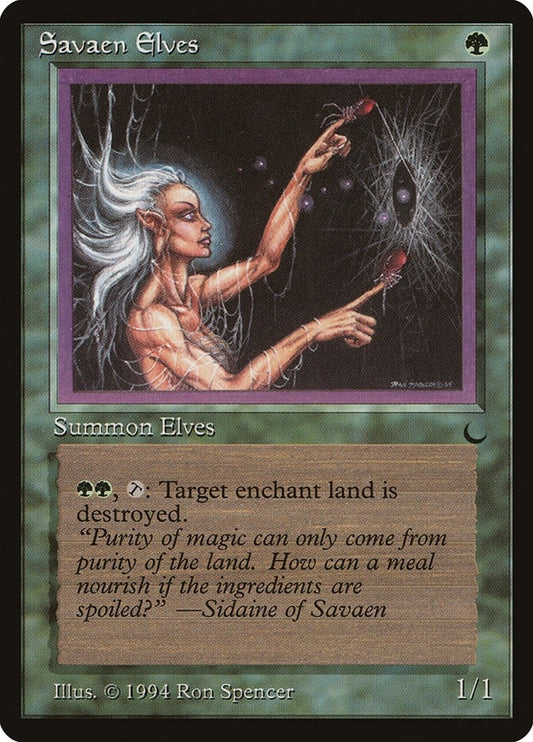 Image for Savaen Elves (DRK) - Magic: The Gathering