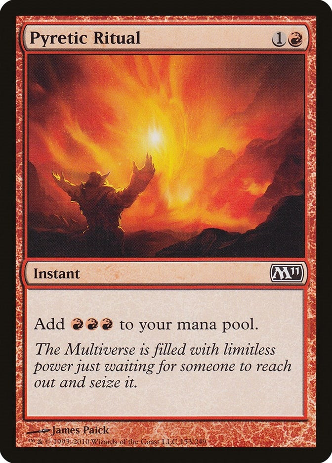 Image for Pyretic Ritual (153) (M11) - Magic: The Gathering