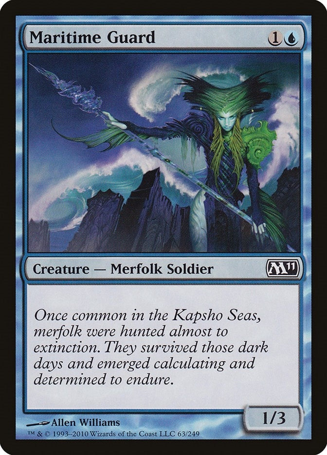Image for Maritime Guard (63) (M11) - Magic: The Gathering