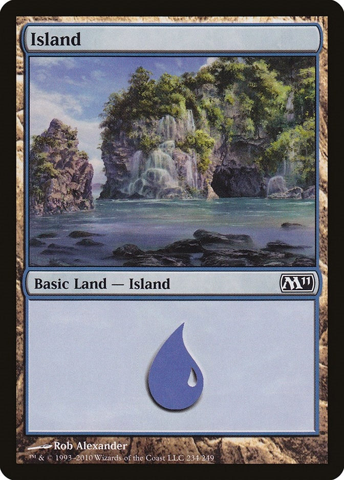 Image for Island (234) (234) (M11) - Magic: The Gathering