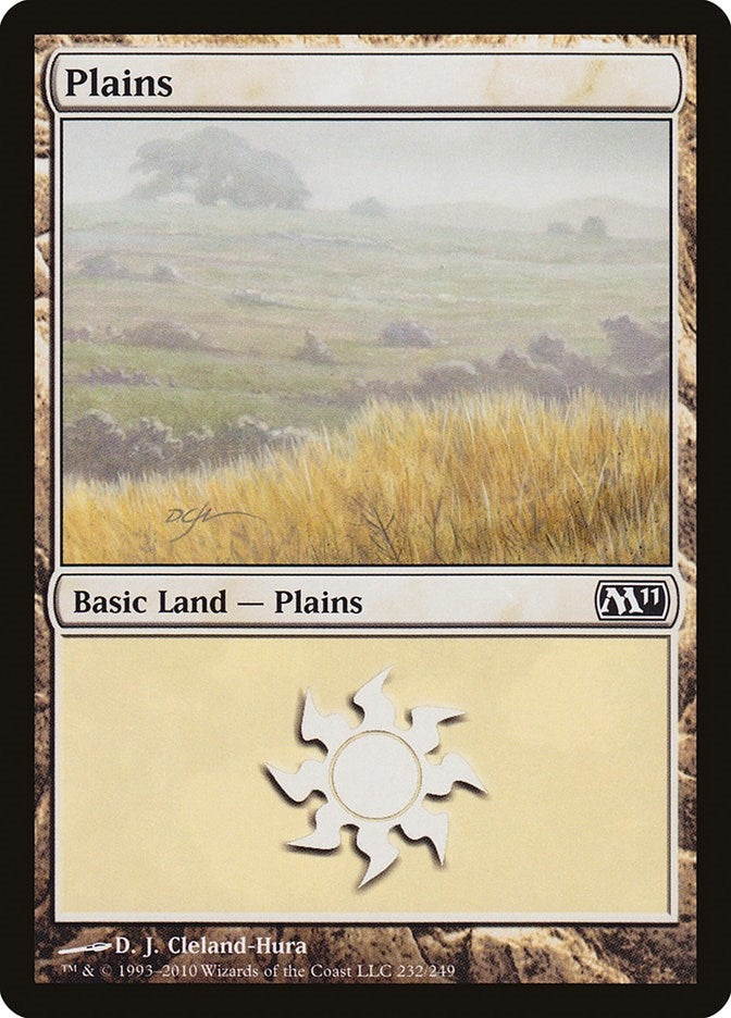 Image for Plains (232) (232) (M11) - Magic: The Gathering