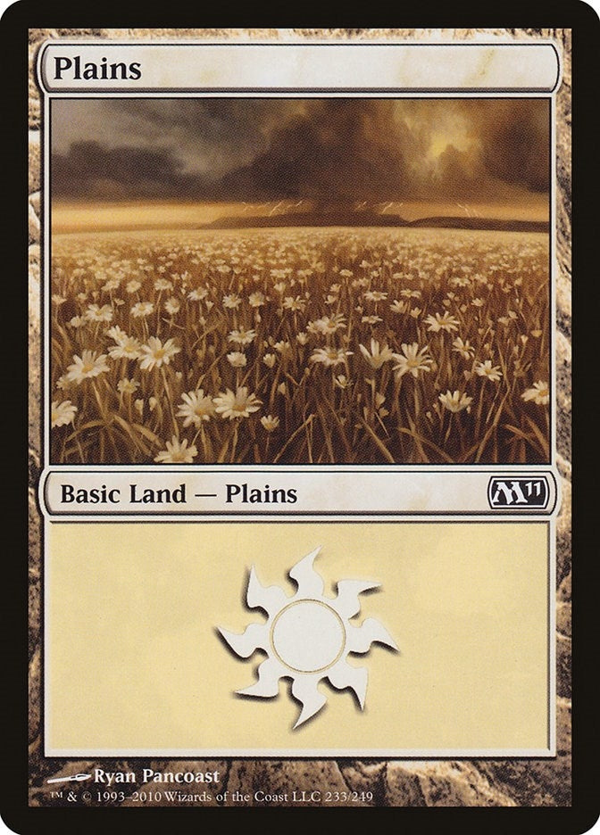 Image for Plains (233) (233) (M11) - Magic: The Gathering