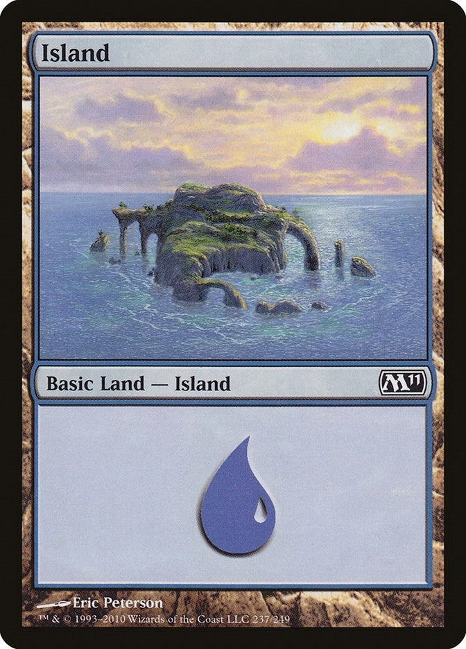 Image for Island (237) (237) (M11) - Magic: The Gathering