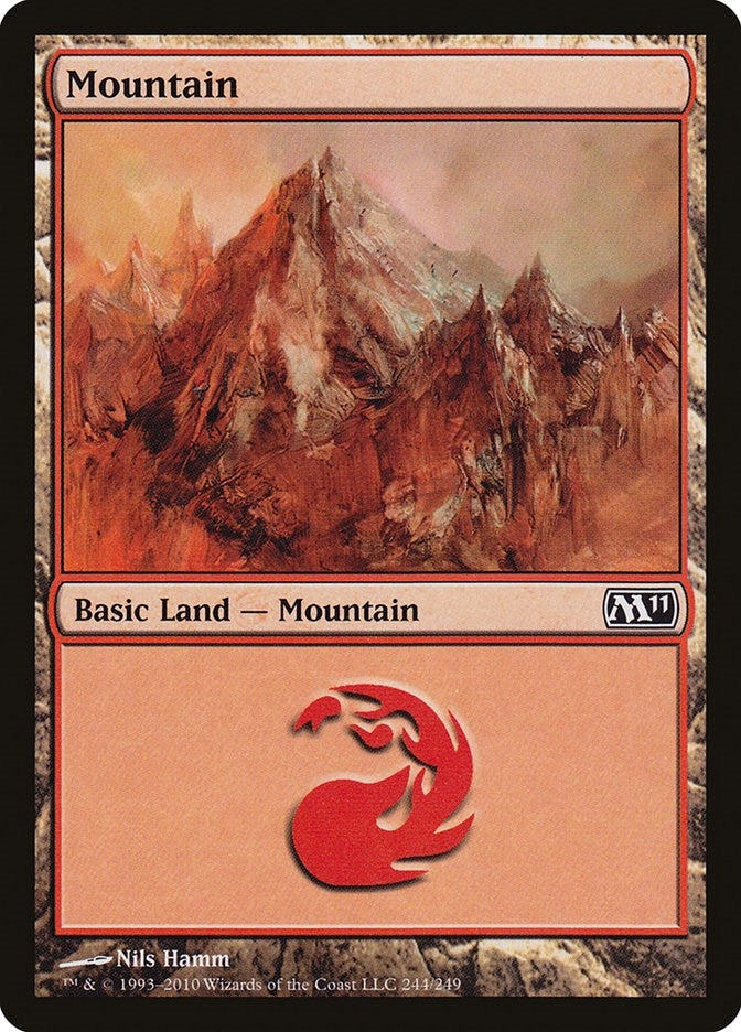 Image for Mountain (244) (244) (M11) - Magic: The Gathering