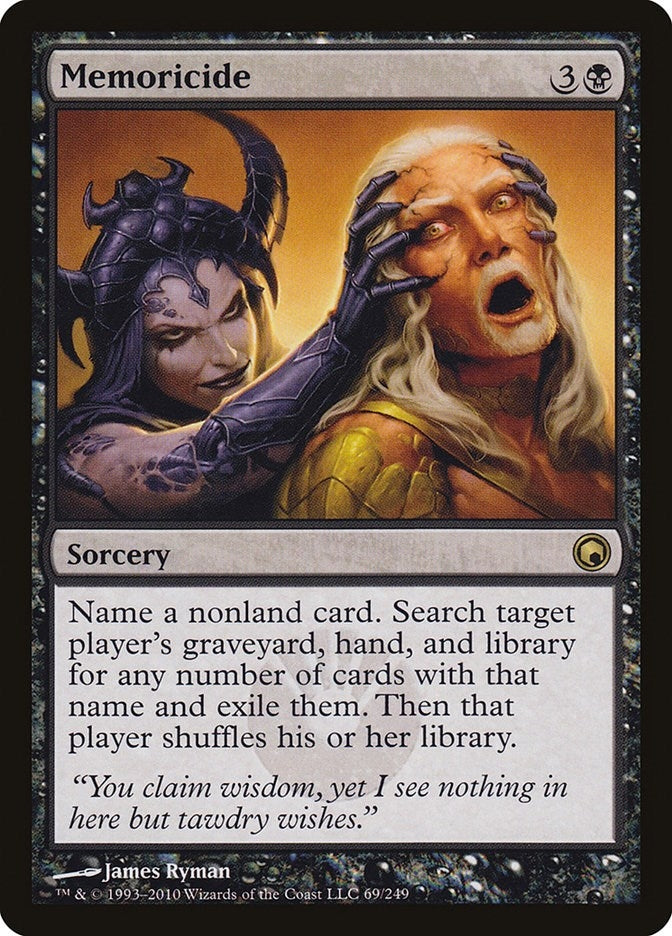 Image for Memoricide (69) (SOM) - Magic: The Gathering